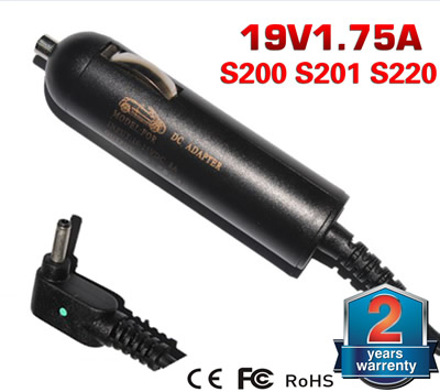  33W 19V 1.75A 4.0mm*1.35mm DC Adapter, Car Charg