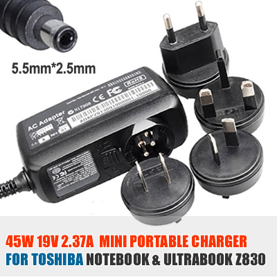 TOSHIBA 45W 19V 2.37A 5.5mm*2.5mm AC Adapter
