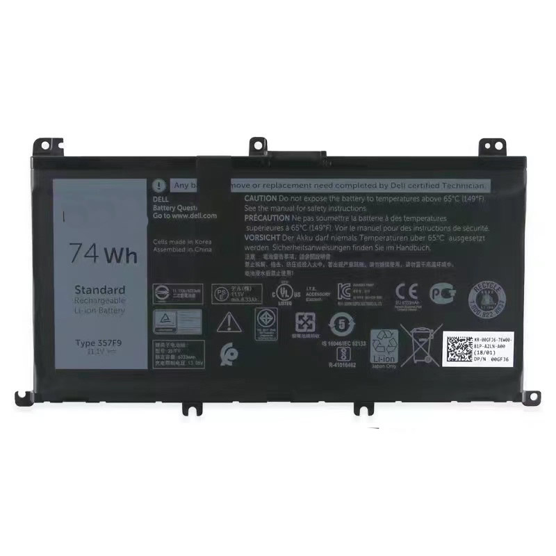 DELL Inspiron 15 7000, 7559 Series Batteries
